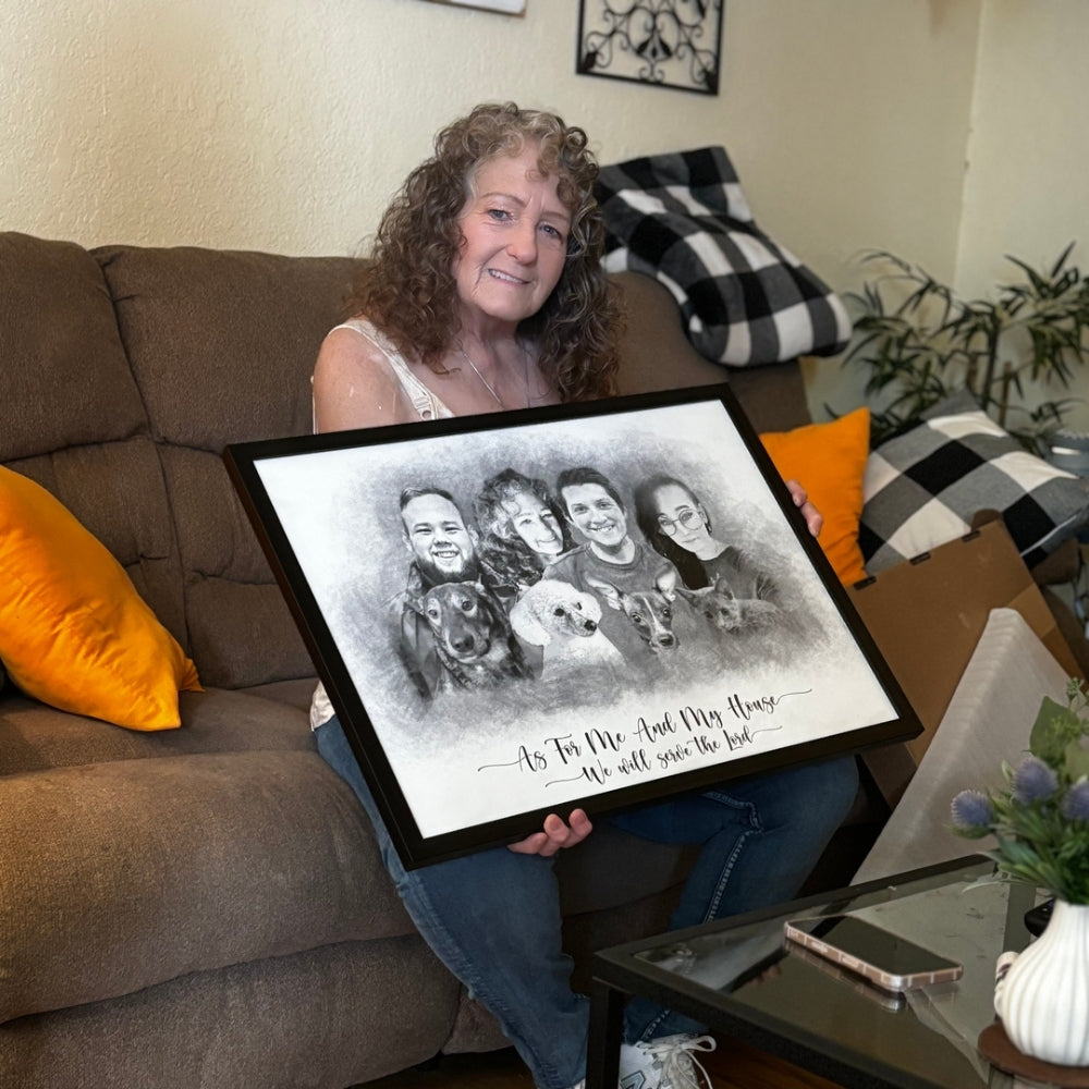 Create a Family Portrait from Photos