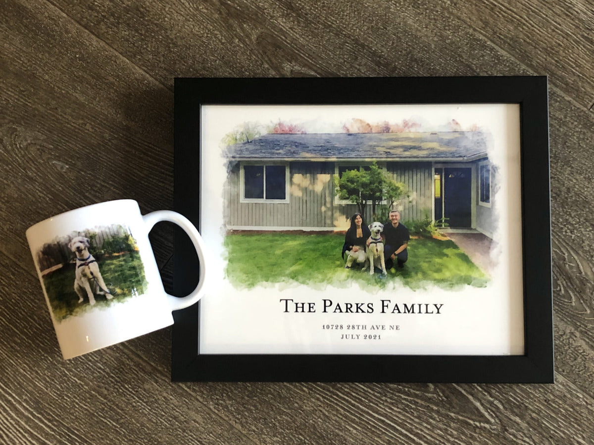 7 Meaningful Occasions to Gift a Custom House Portrait
