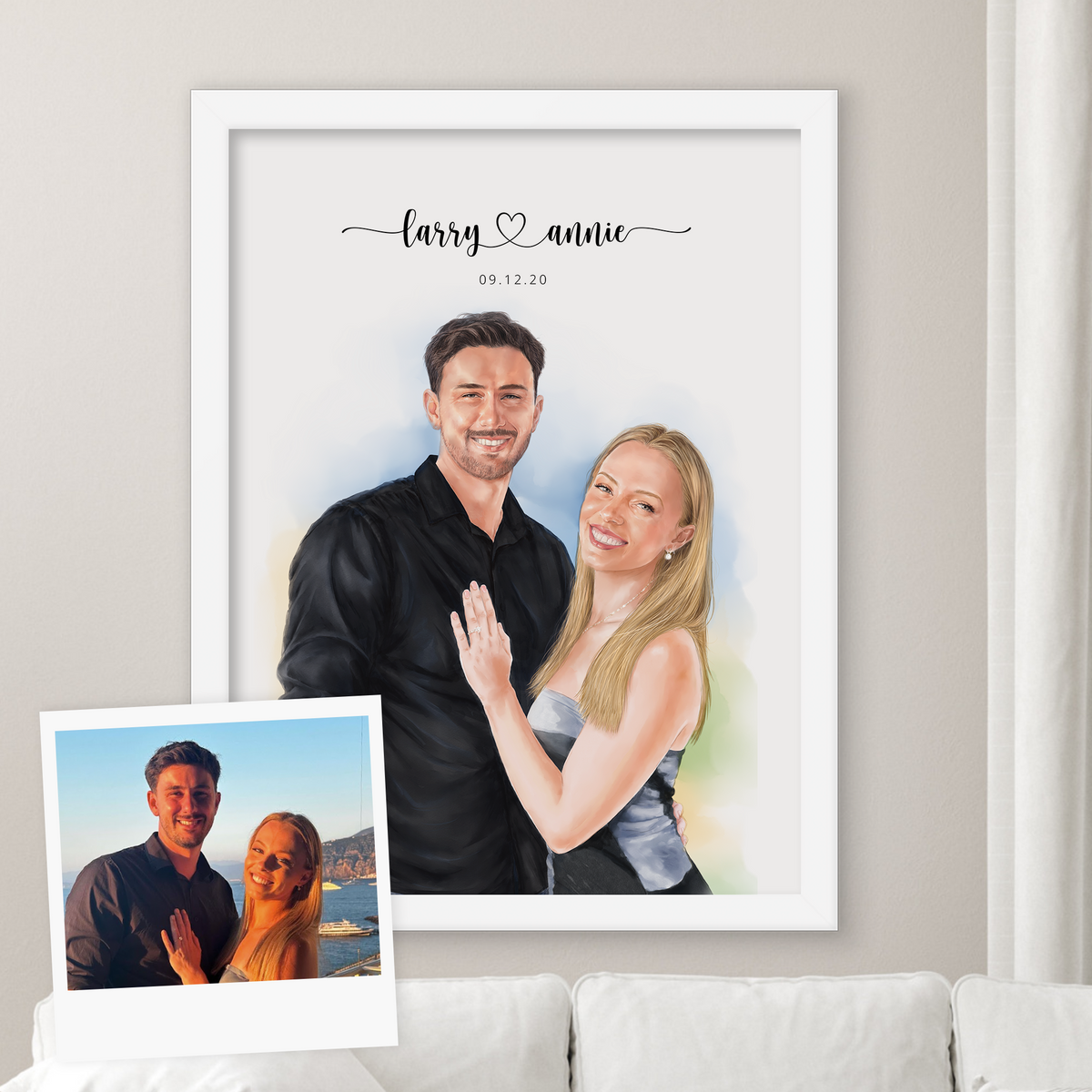 Custom Couple Portrait