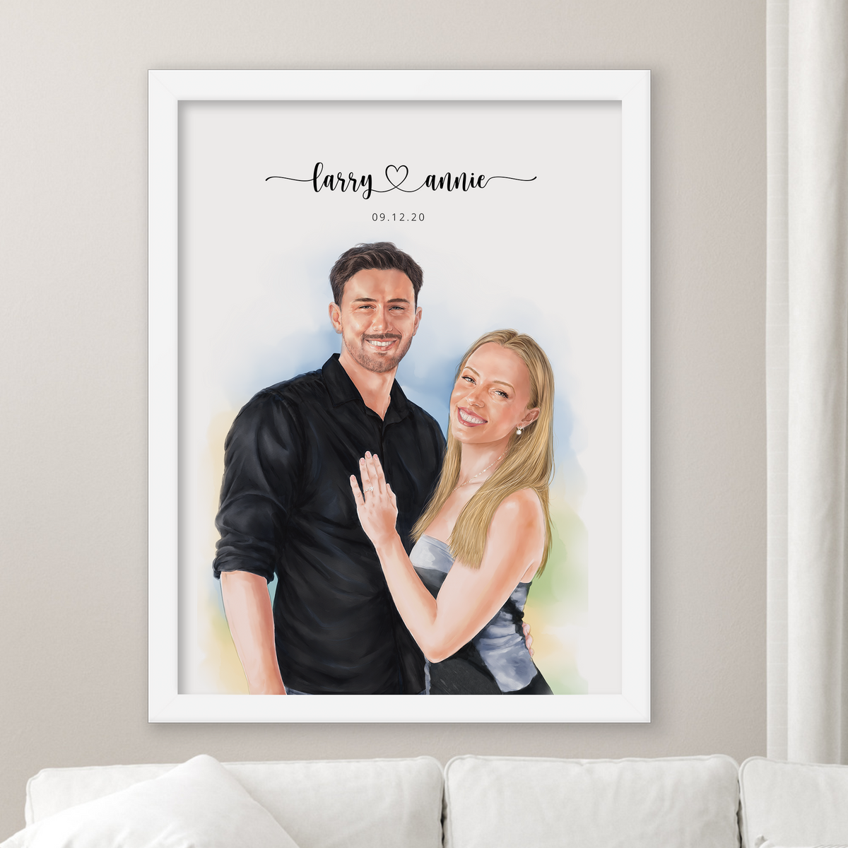Custom Couple Portrait