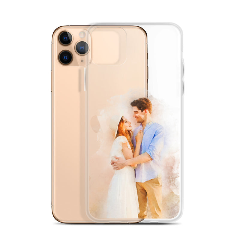 Custom Couple Portrait Phone Case