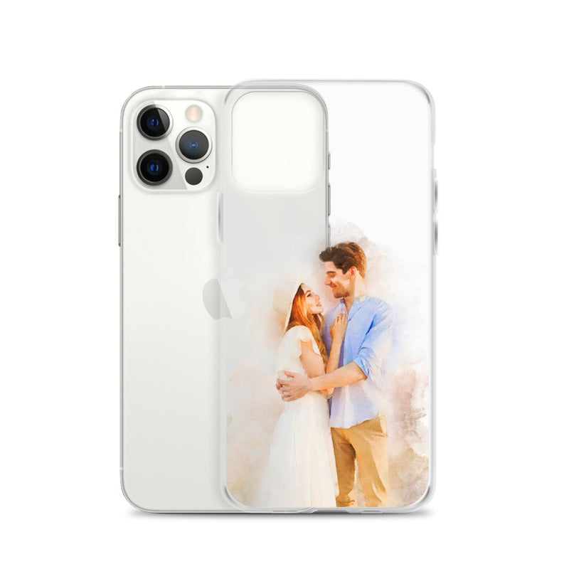 Custom Couple Portrait Phone Case