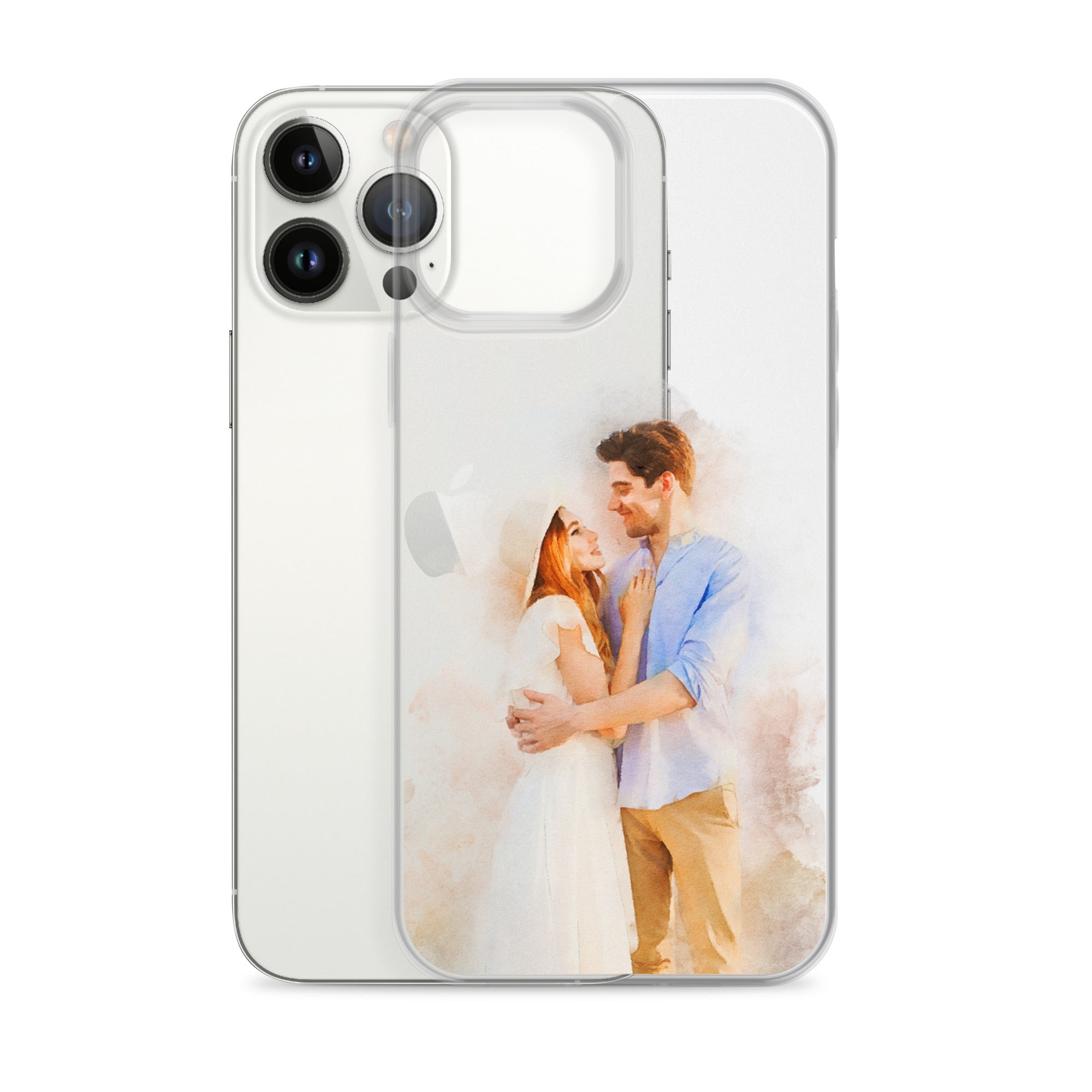 Custom Couple Portrait Phone Case