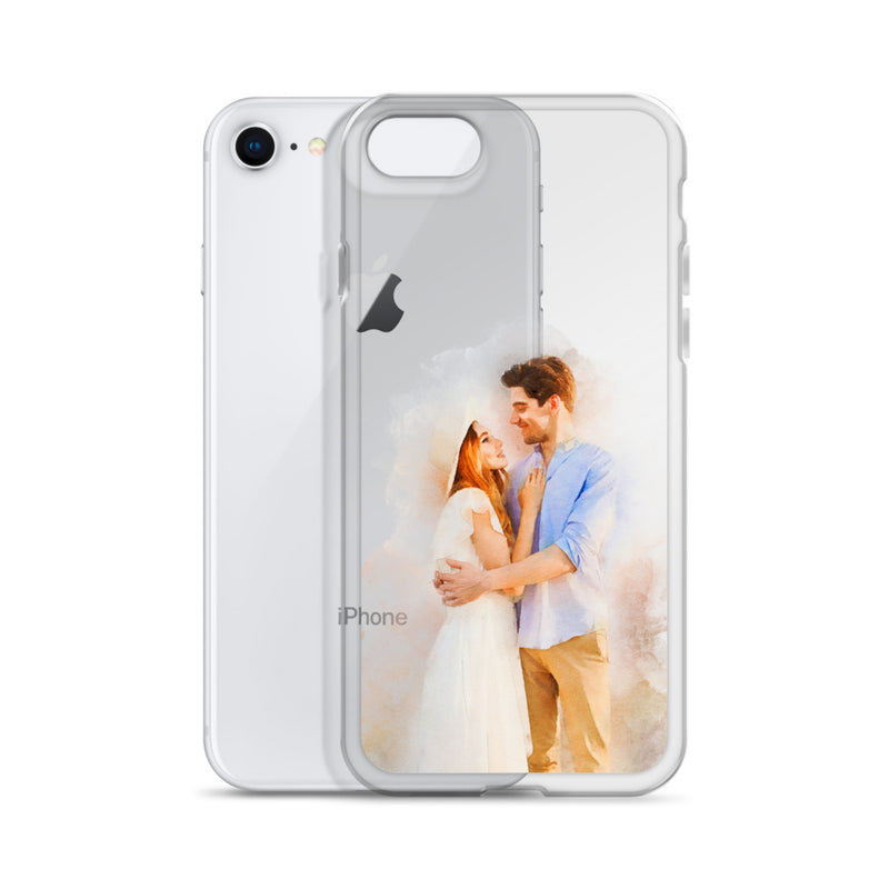 Custom Couple Portrait Phone Case