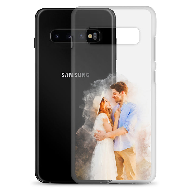 Custom Couple Portrait Phone Case