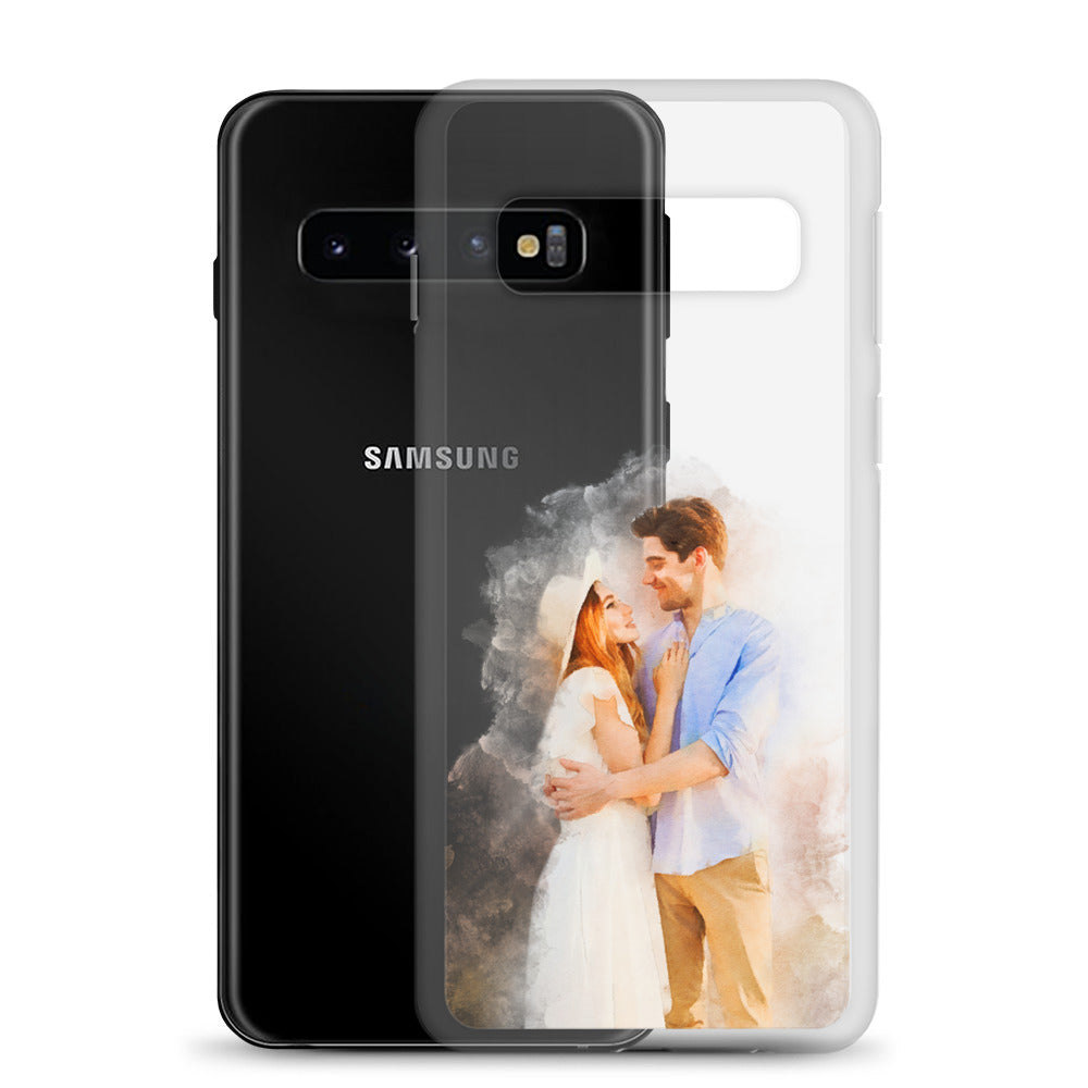 Custom Couple Portrait Phone Case