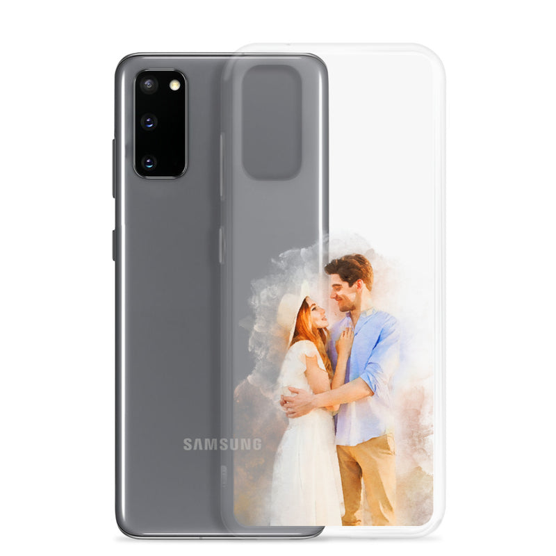 Custom Couple Portrait Phone Case