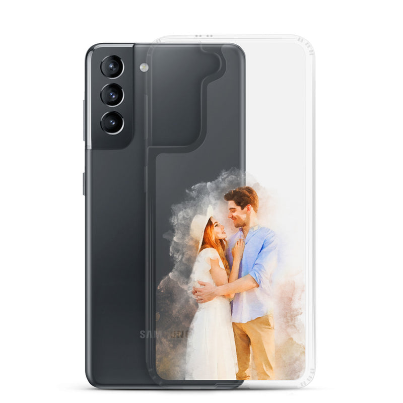 Custom Couple Portrait Phone Case