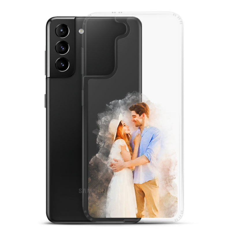 Custom Couple Portrait Phone Case