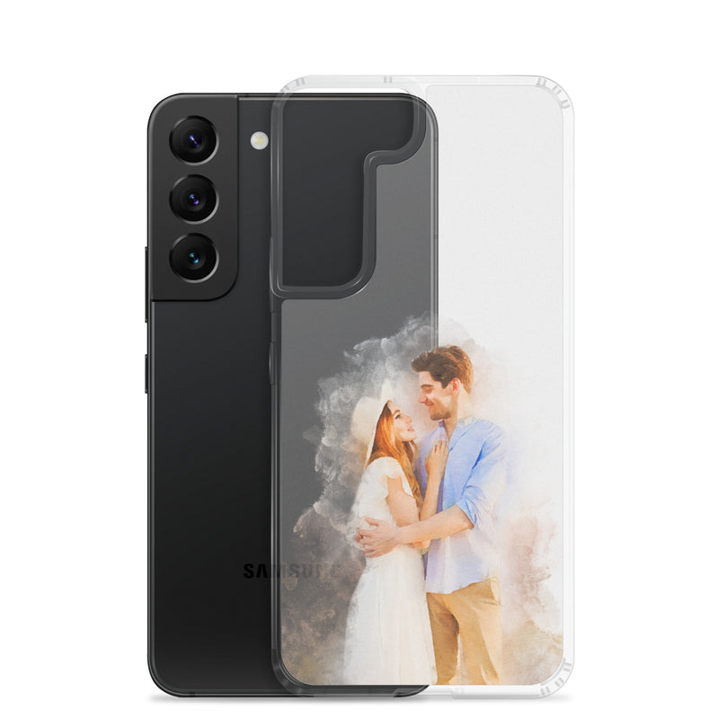 Custom Couple Portrait Phone Case